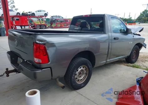 2010 Dodge Ram 1500 St из США, поврежденный, VIN 3D7JB1EK7AG143495